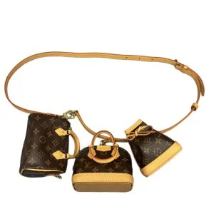 LOUIS VUITTON ルイ・ヴィトン トリオミニアイコン バッグ モノグラム M81081の買取実績