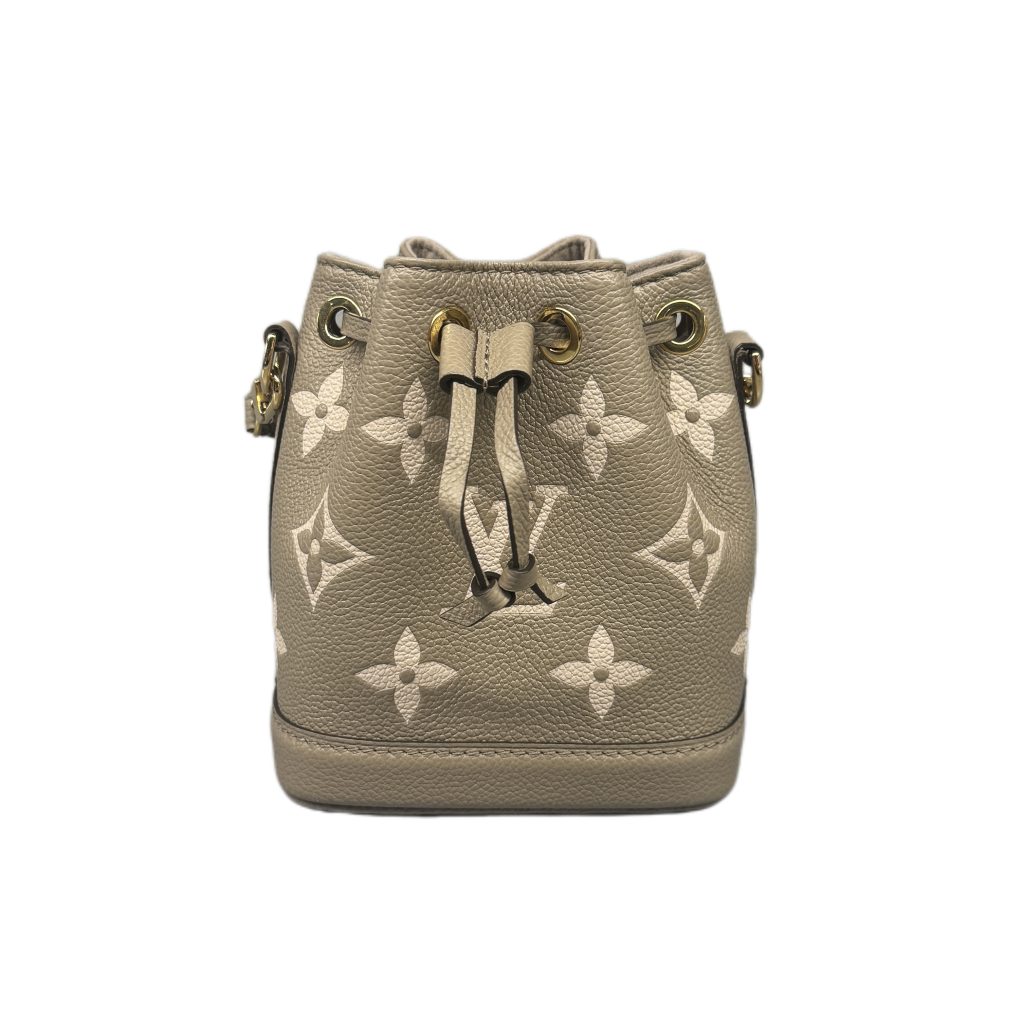 LOUIS VUITTON ルイ・ヴィトン ナノ・ノエ バッグ モノグラムランプラント M46291ベージュの買取実績