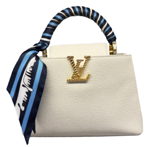 LOUIS VUITTON ルイ・ヴィトン カプシーヌBB バッグ とリヨンレザー M24673ホワイトの買取実績