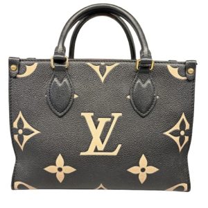 LOUIS VUITTON ルイ・ヴィトン オンザゴPM バッグ モノグラム M45659ブラックの買取実績