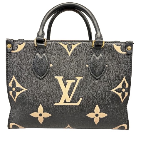 LOUIS VUITTON ルイ・ヴィトン オンザゴPM バッグ モノグラム M45659ブラックの買取実績