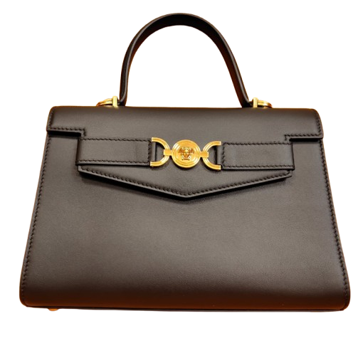 その他のブランド その他のブランド メドゥーサ’95　スモールレザー　トップハンドル バッグ レザー ブラックの買取実績