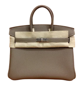 HERMES エルメス バーキン25 バッグ トゴ エトゥープの買取実績