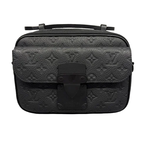 LOUIS VUITTON ルイ・ヴィトン Sロック・メッセンジャー バッグ モノグラムアンプラント ブラックの買取実績