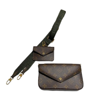 LOUIS VUITTON ルイ・ヴィトン ミュルティ ポシェット フェリシー  バッグ コーティングキャンバス M80091MARRON/KHAKIの買取実績