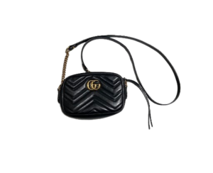 GUCCI グッチ ミニ カメラバッグ バッグ GGマーモント カーフ 448065ノワールの買取実績