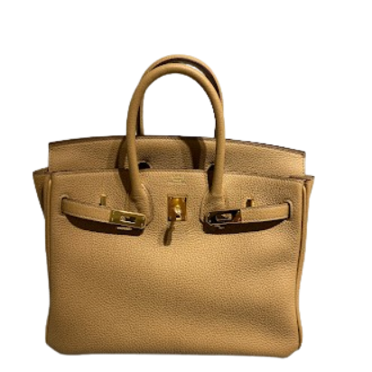 HERMES エルメス バーキン25 バッグ トゴ チャイｘG金具の買取実績