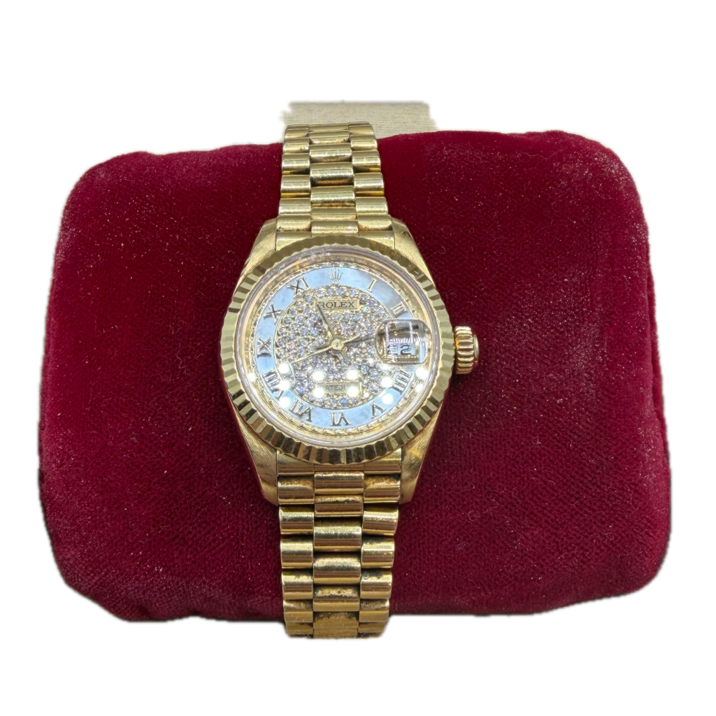 ROLEX ロレックス デイトジャスト 時計 YG 69178NRZの買取実績