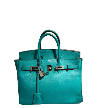 HERMES エルメス バーキン25 バッグ ヴォーエプソン ブルーパオンの買取実績