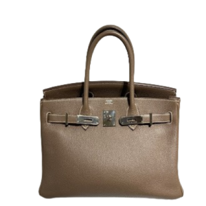 HERMES エルメス バーキン30 バッグ トリヨンクレマンス エトゥープの買取実績