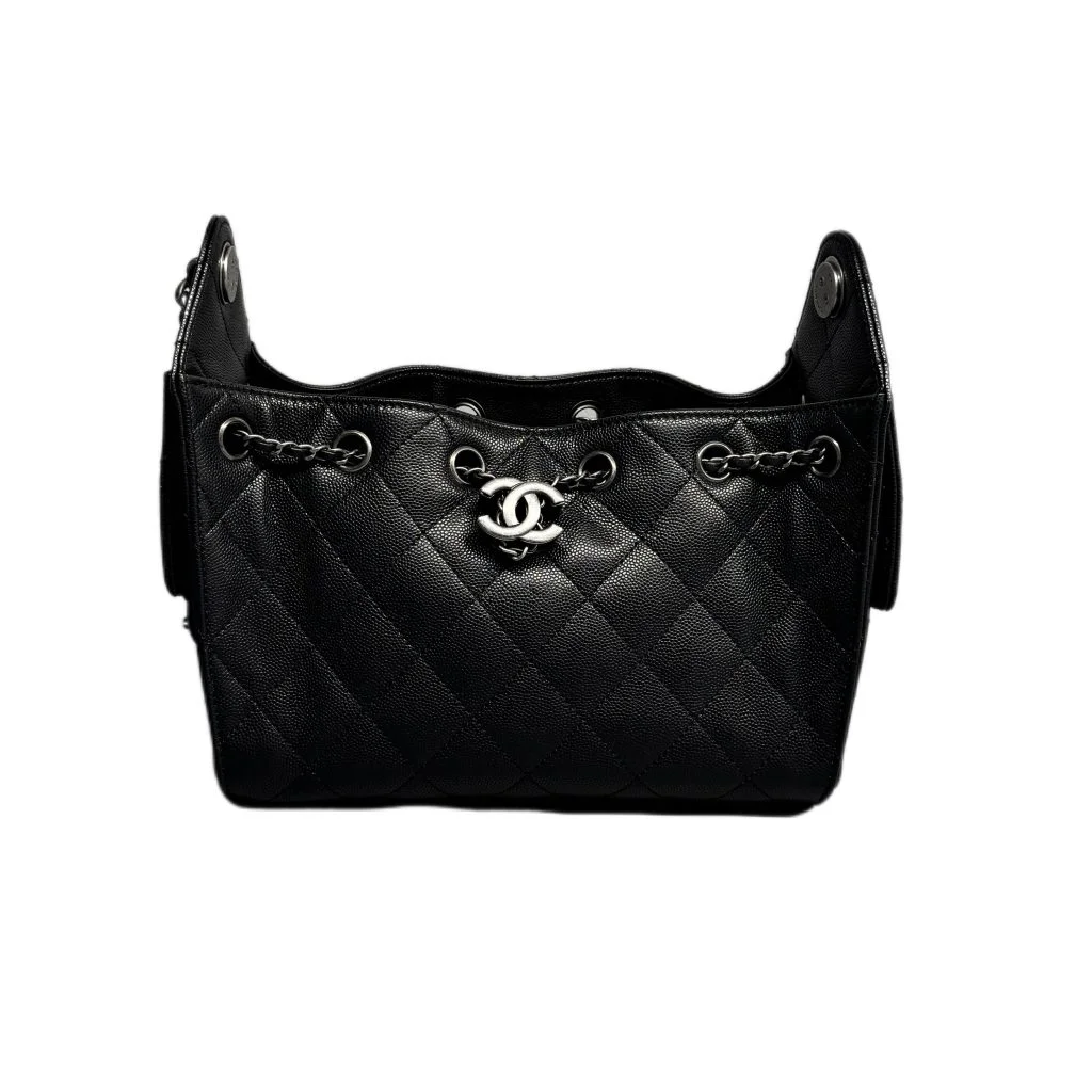 CHANEL シャネル シャネル25ミニ バッグ キャビアスキン ブラックの買取実績