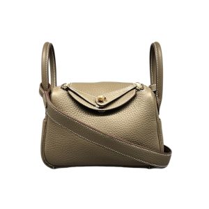 HERMES エルメス リンディミニ バッグ トリヨン エトゥープの買取実績