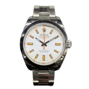 ROLEX ロレックス ミルガウス　V番 時計 SS 116400ホワイトの買取実績