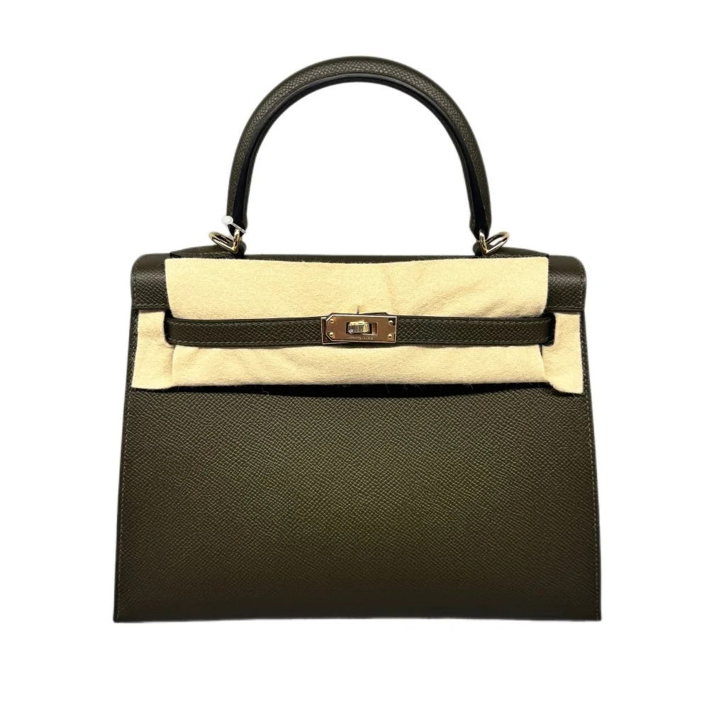 HERMES エルメス ケリー25 ヴェールロデン バッグ エプソン ヴェールロデンの買取実績