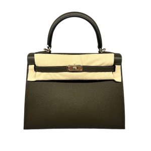 HERMES エルメス ケリー25 ヴェールロデン バッグ エプソン ヴェールロデンの買取実績