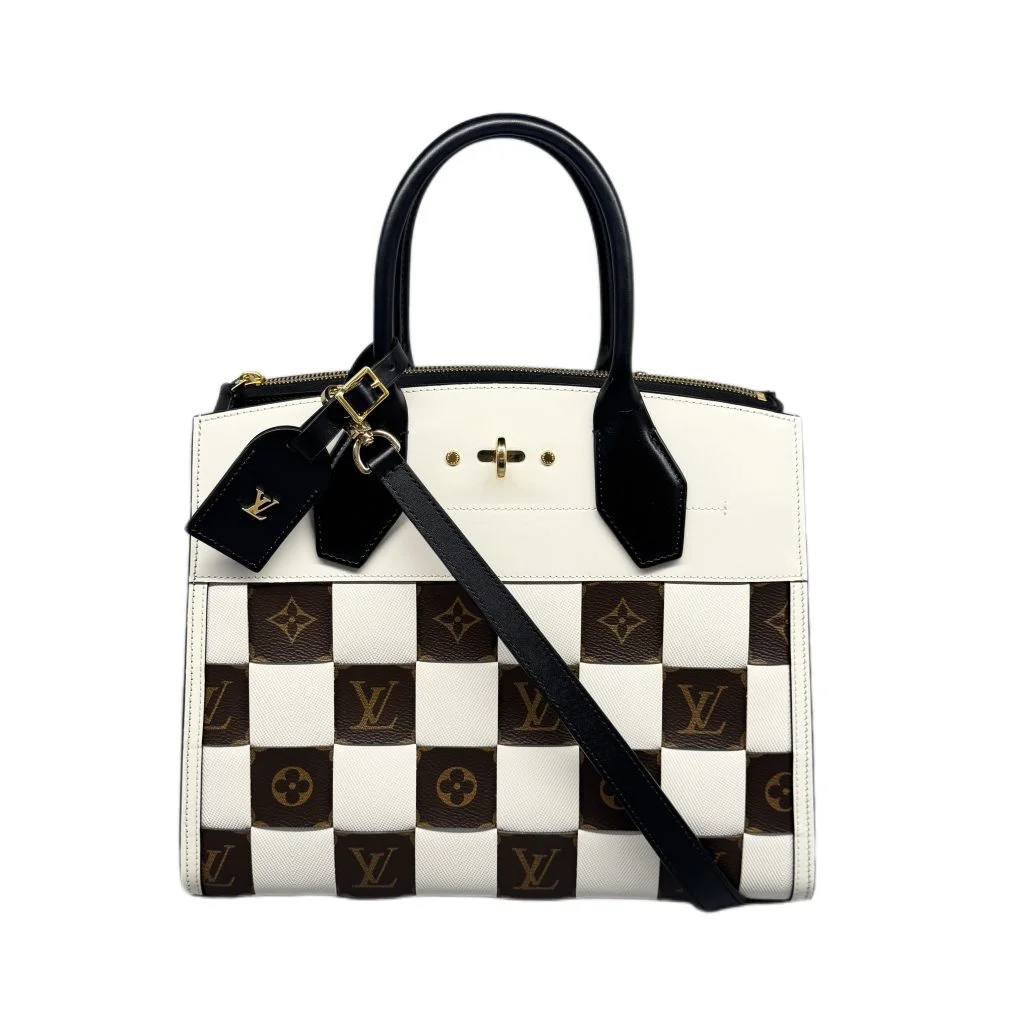 LOUIS VUITTON ルイ・ヴィトン シティスティーマー バッグ モノグラム・カーフ M52833ホワイト/ブラックの買取実績