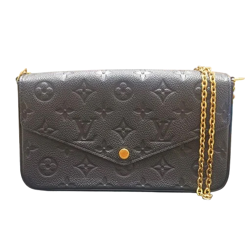 LOUIS VUITTON ポシェット・フェリシー チェーンショルダーバッグ
