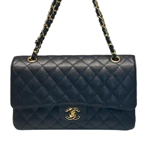 CHANELマトラッセWフラップ25チェーンショルダー