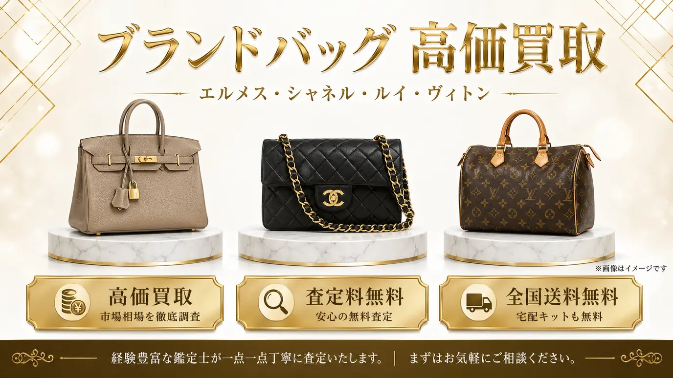 ブランドバッグ高価買取